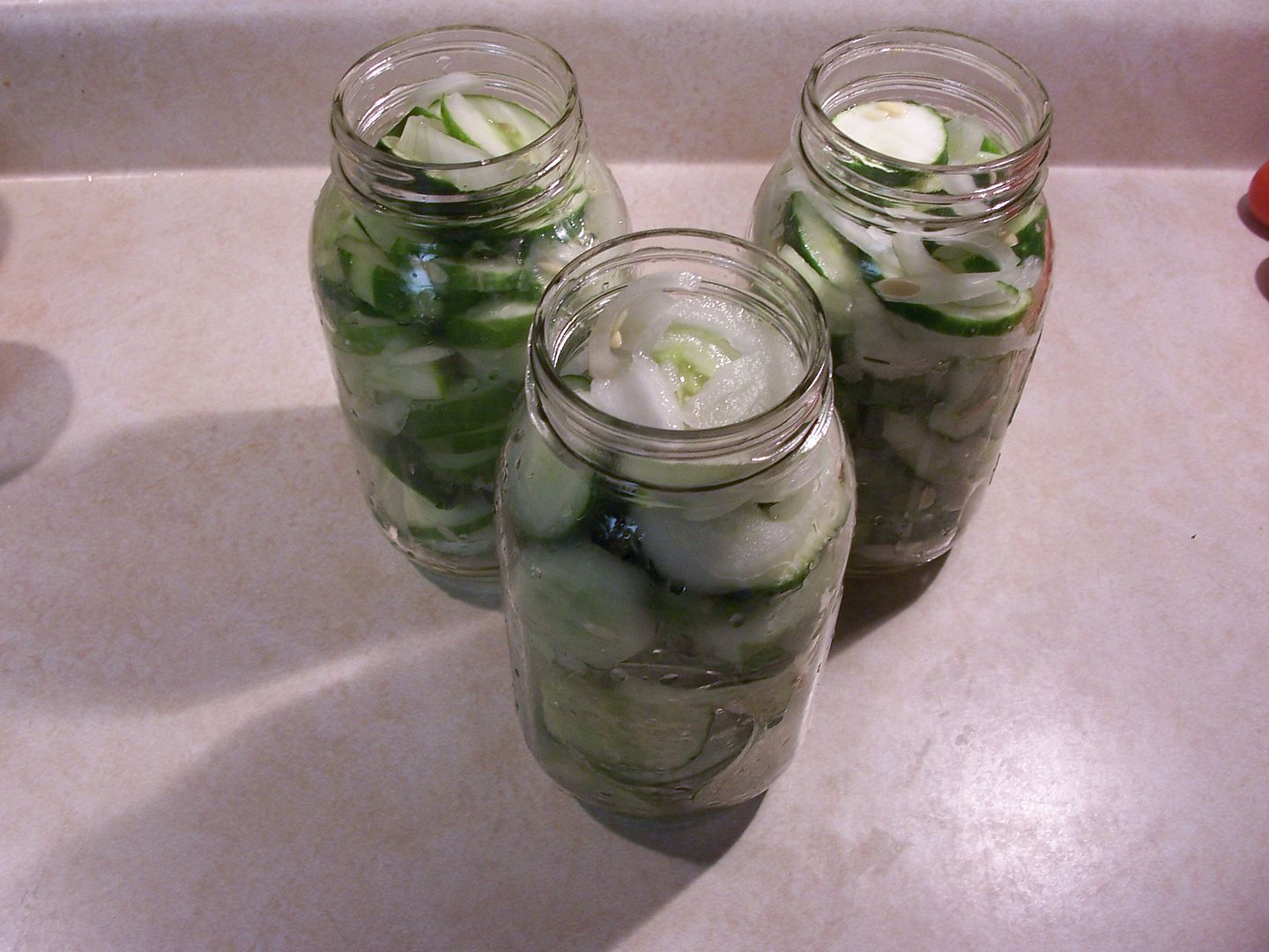 Cowgirl's Country Life Really Really Easy Ice Box Pickles